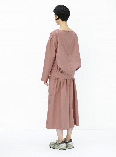 Strapped Pocket Bustle Dress 2