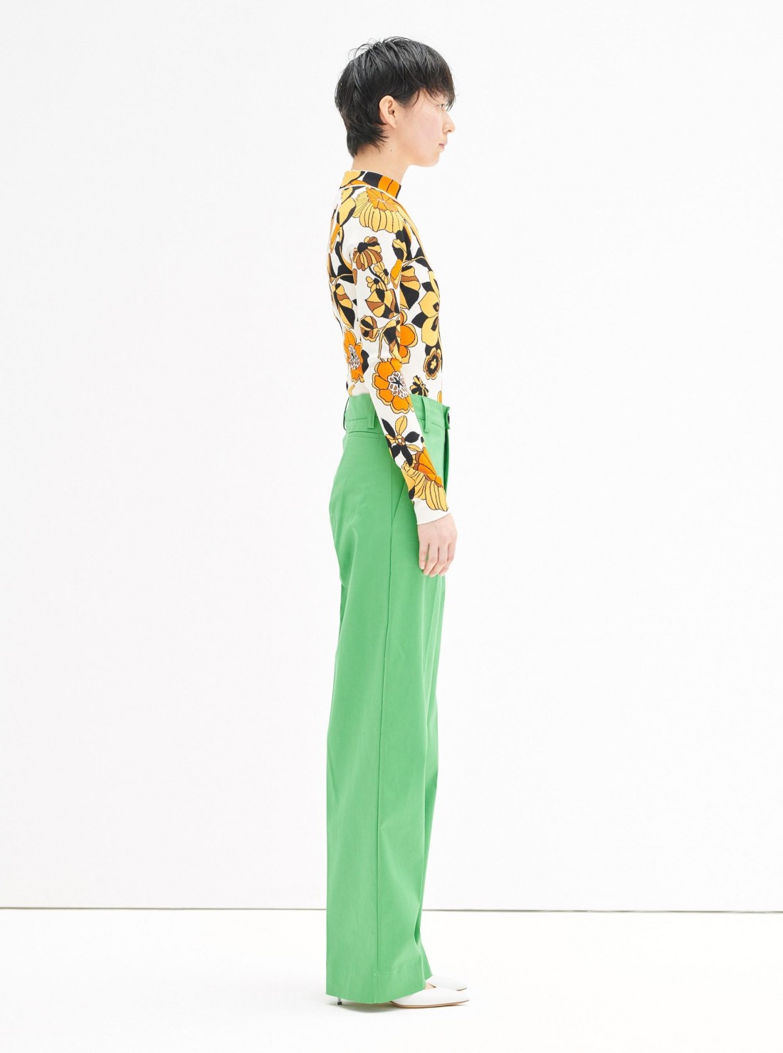 Straight Leg Trousers