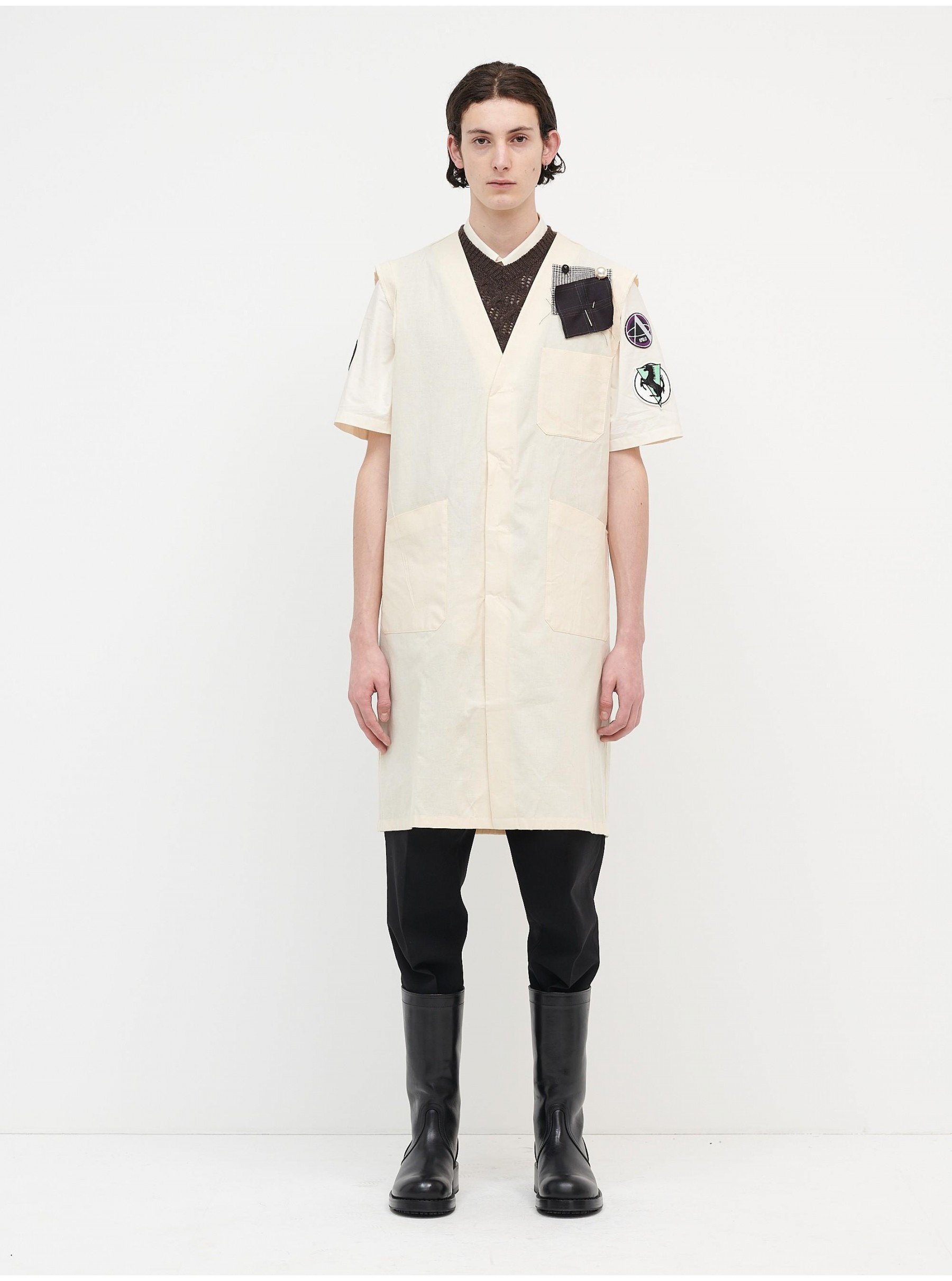 Sleeveless Labo Coat