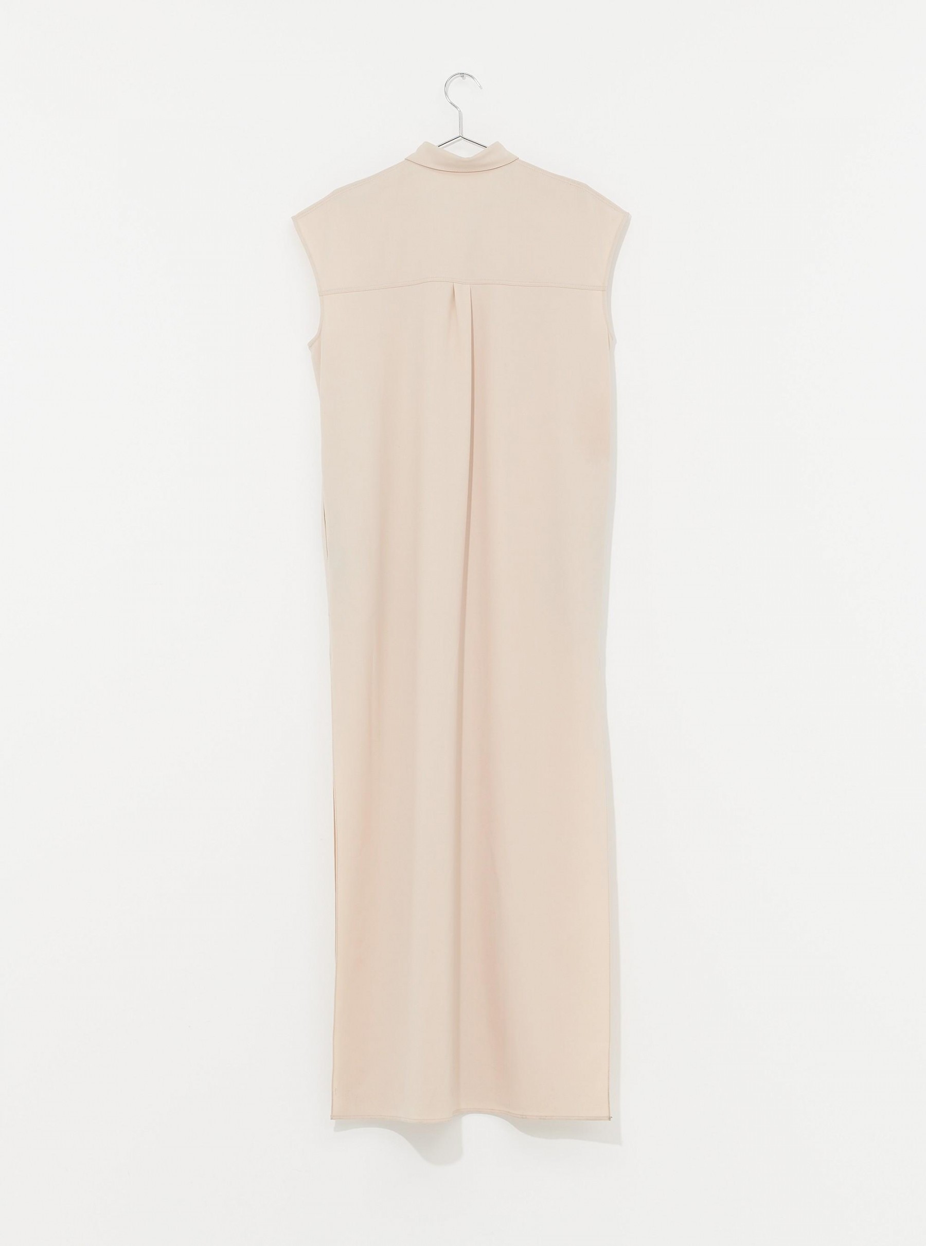 Sleeveless Floor Length Shirt