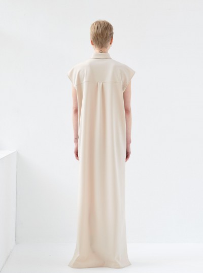 Longue chemise sans manches 2