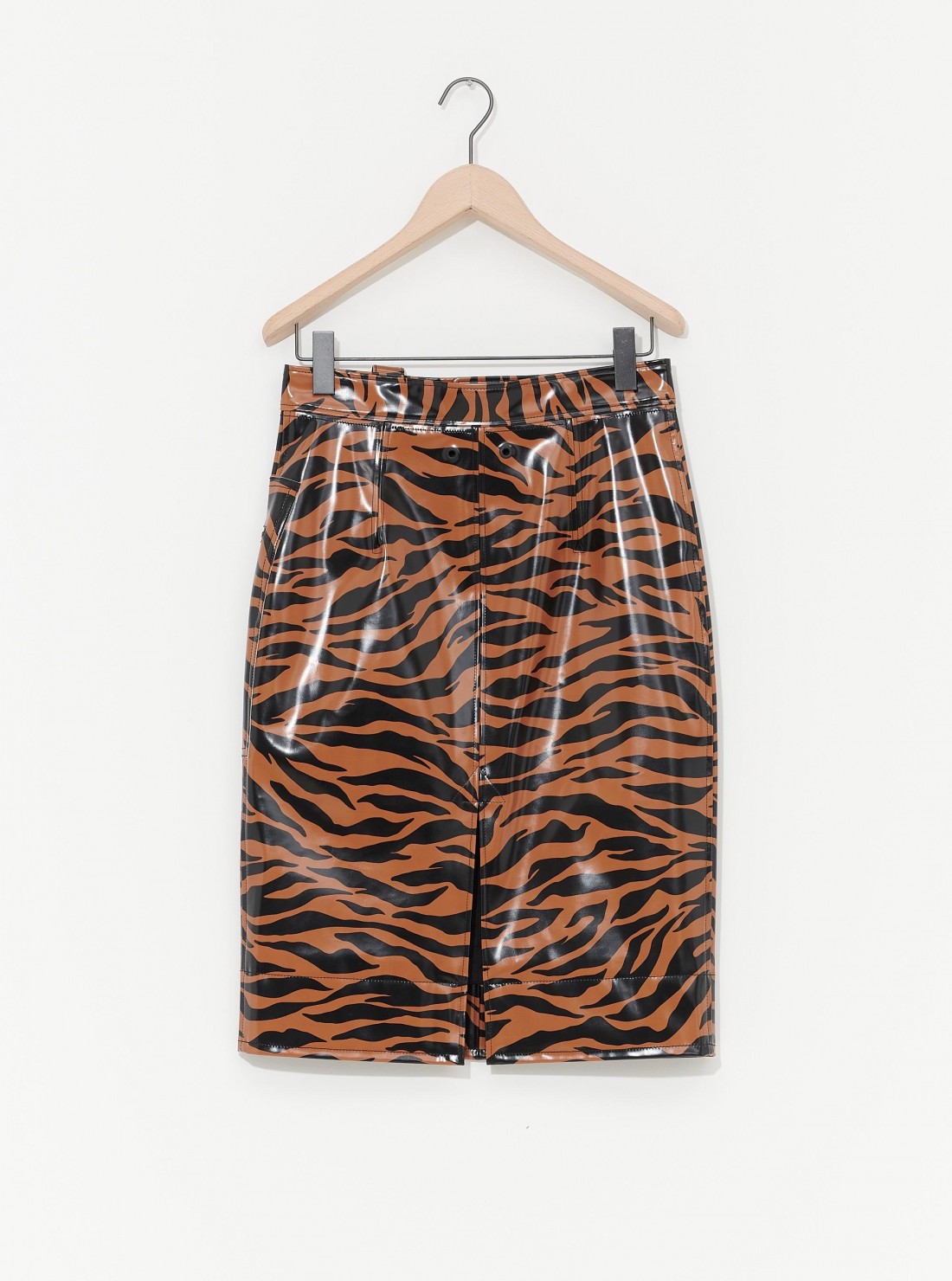 Tiger Print Pencil Skirt