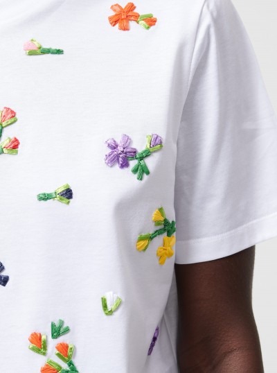 embroidered t-shirt