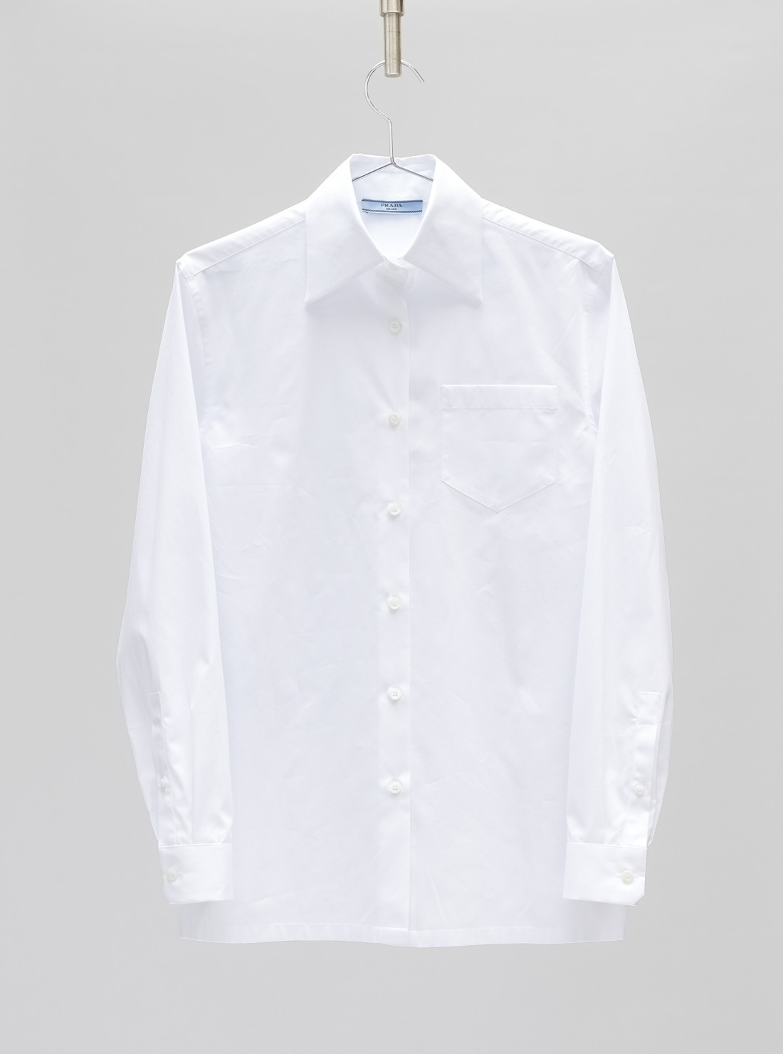 Compact poplin shirt