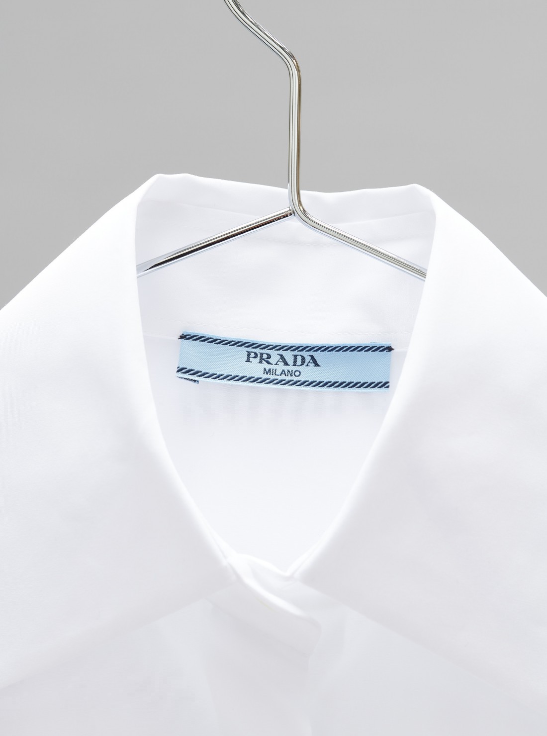 Compact poplin shirt