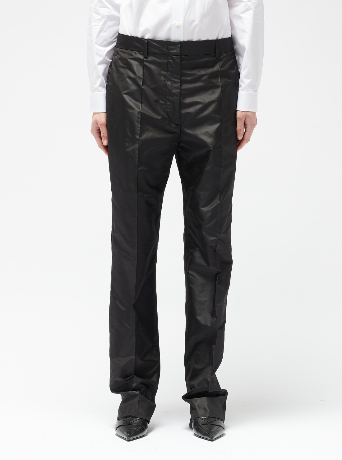 taffeta trousers