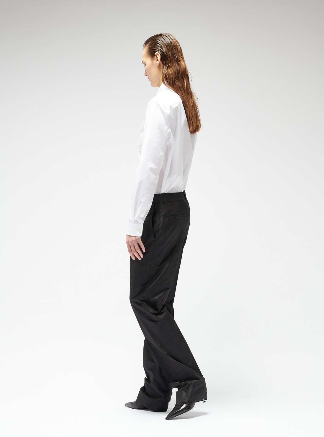 taffeta trousers