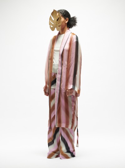 Robe peignoir en soie 2