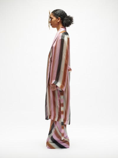 Robe peignoir en soie 2
