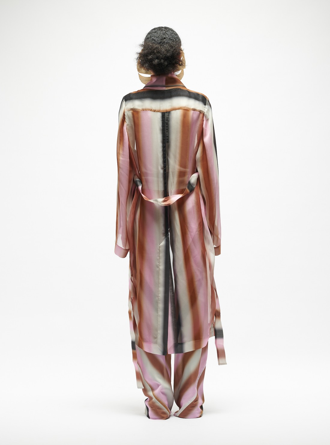 Printed Dagger Robe Coat