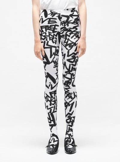 Printed leggings