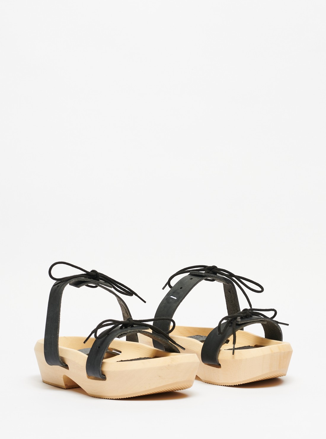 Sandales en bois