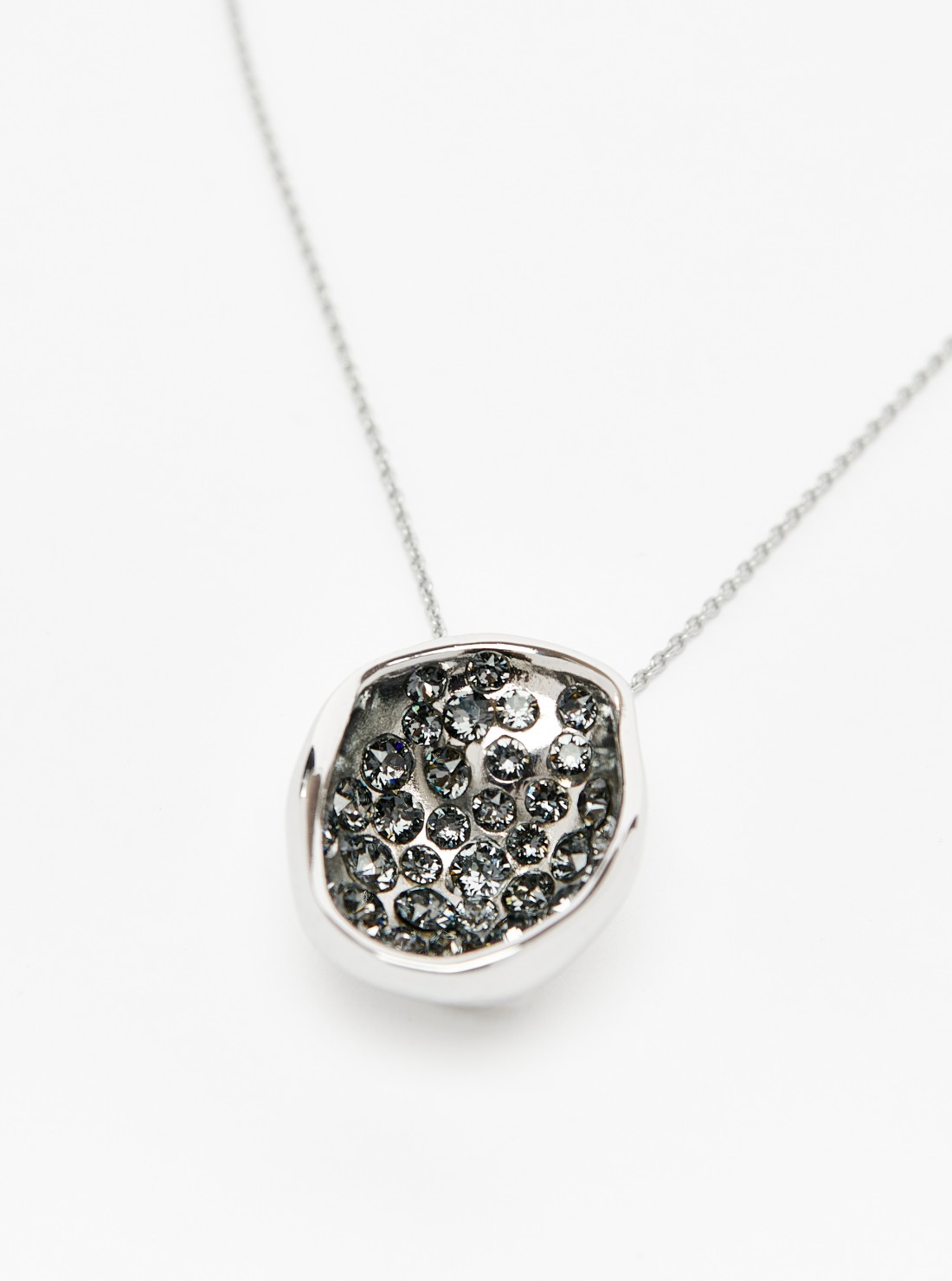 Broken Strass Ball Necklace