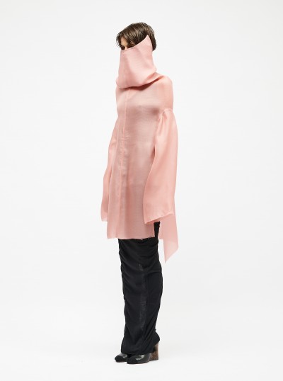 Robe tunique en filet 2