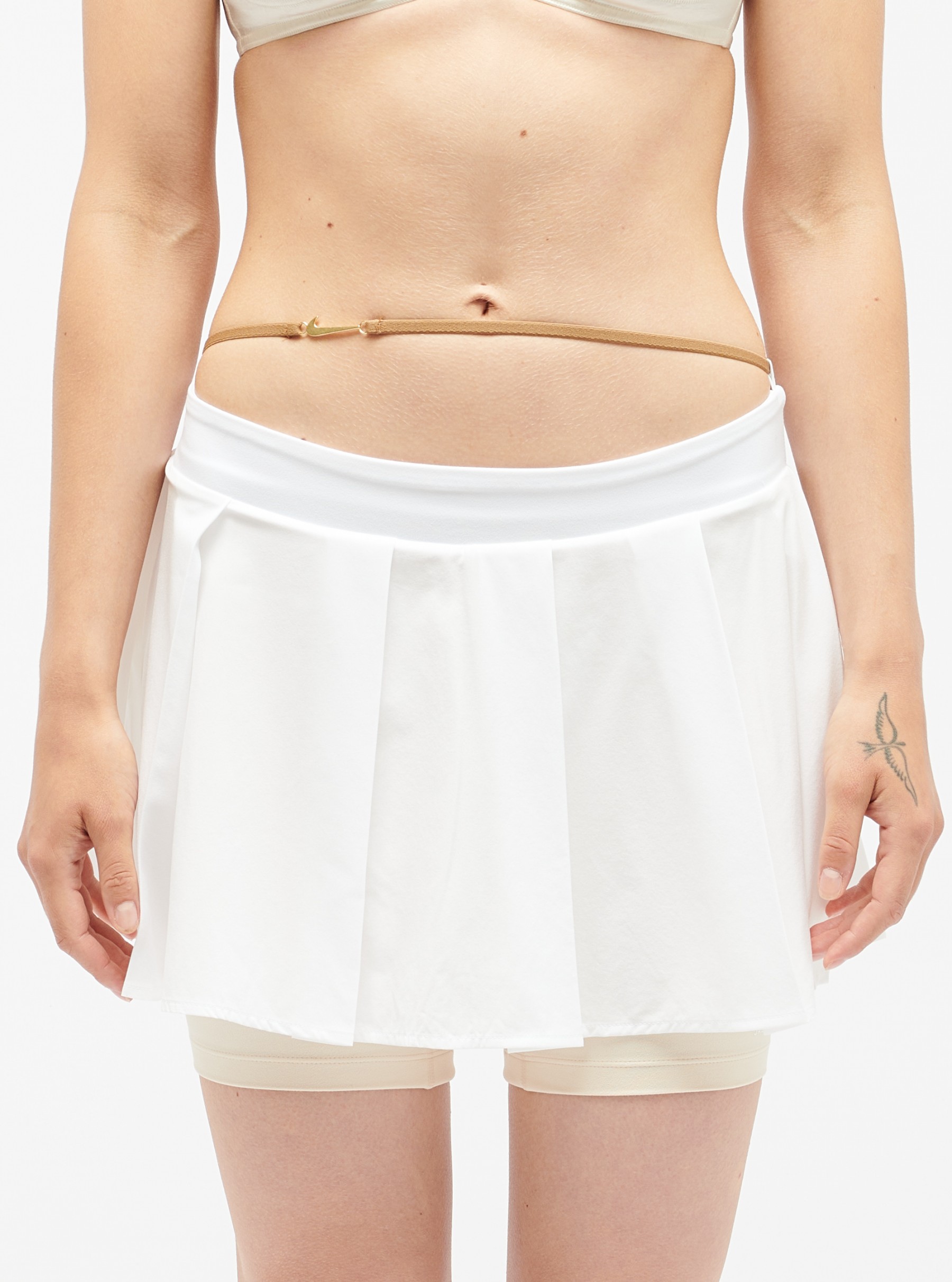 Nike pleated mini skirt online