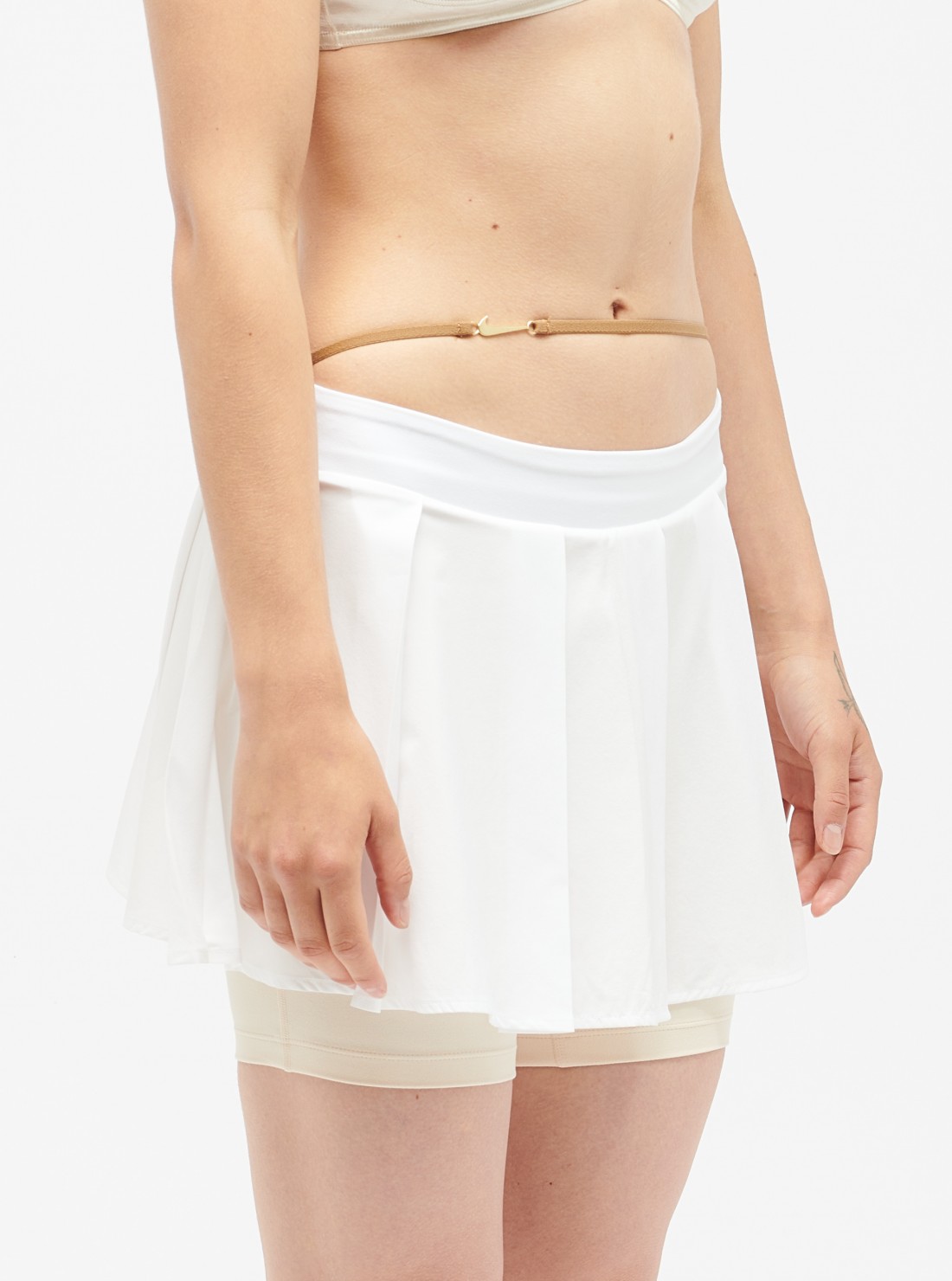 Nike pleated mini skort