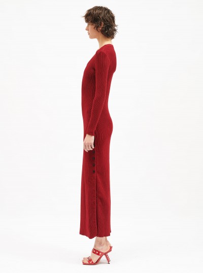 ROBE LONGUE CÔTELÉE 2