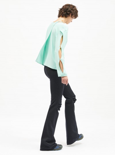 Keyhole Gem Blouse