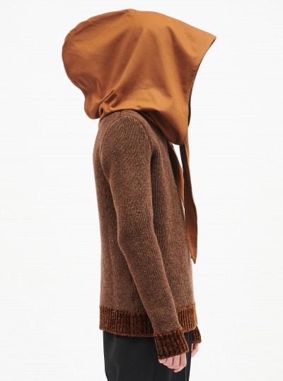 Oversize denim hood 2