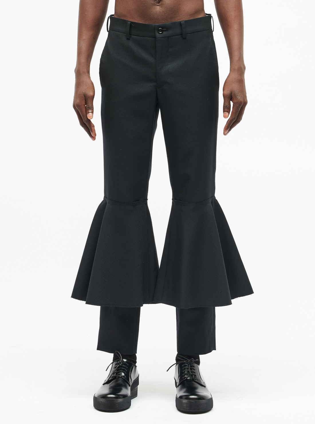 Pantalon à volants