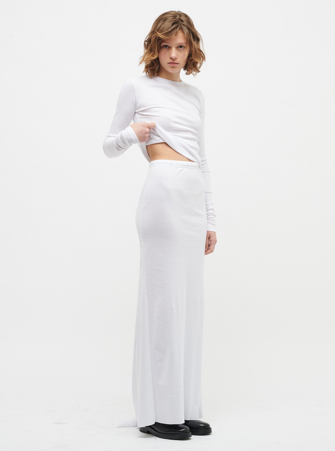 Vittoria x-long flared skirt