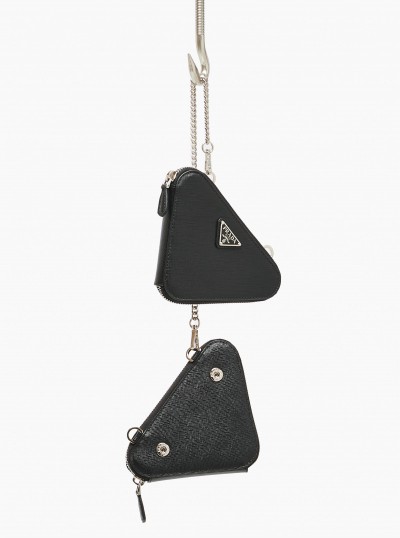 Prada Salffiano Leather Triangle Bag