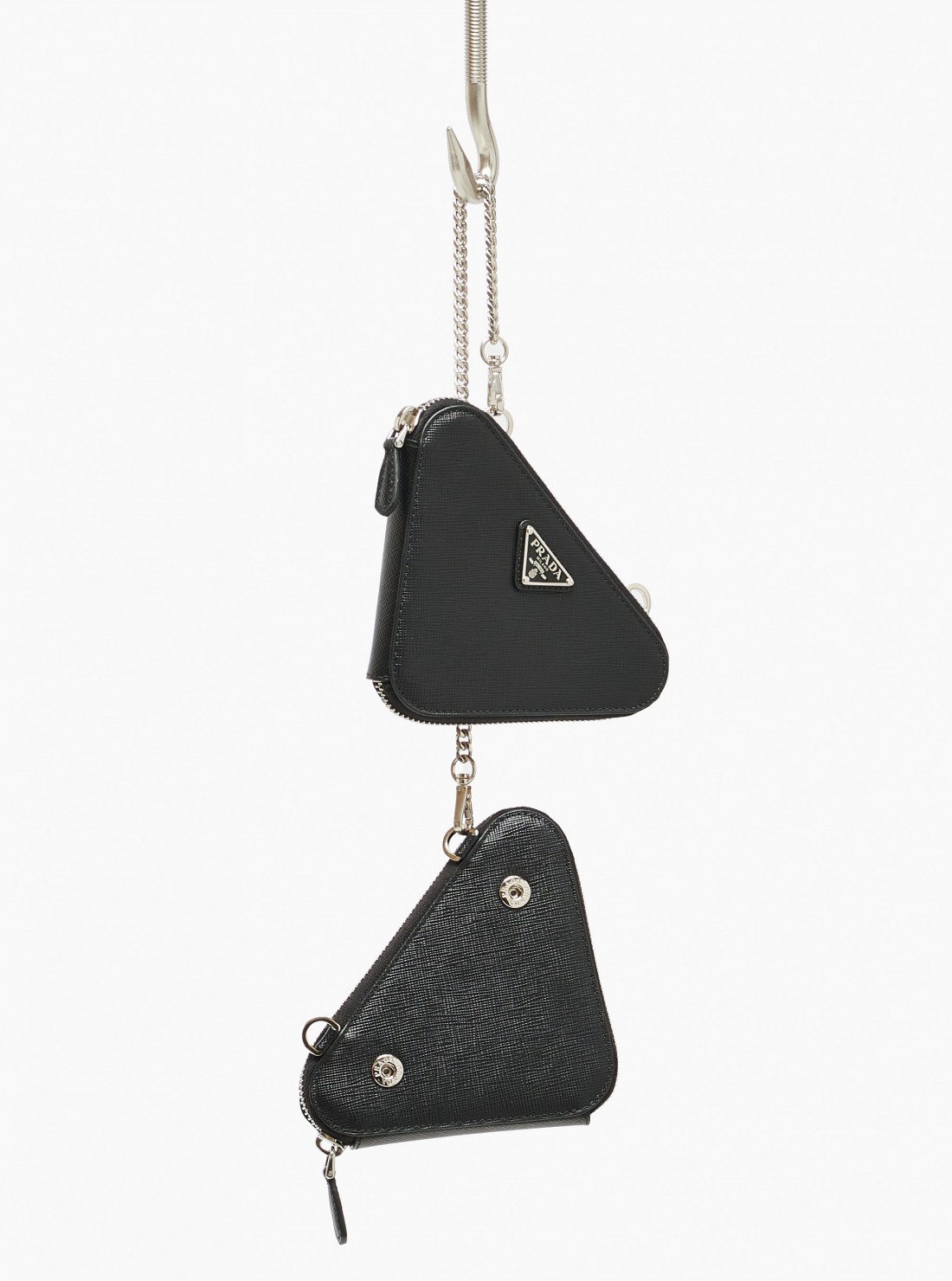 PRADA Saffiano leather mini pouch