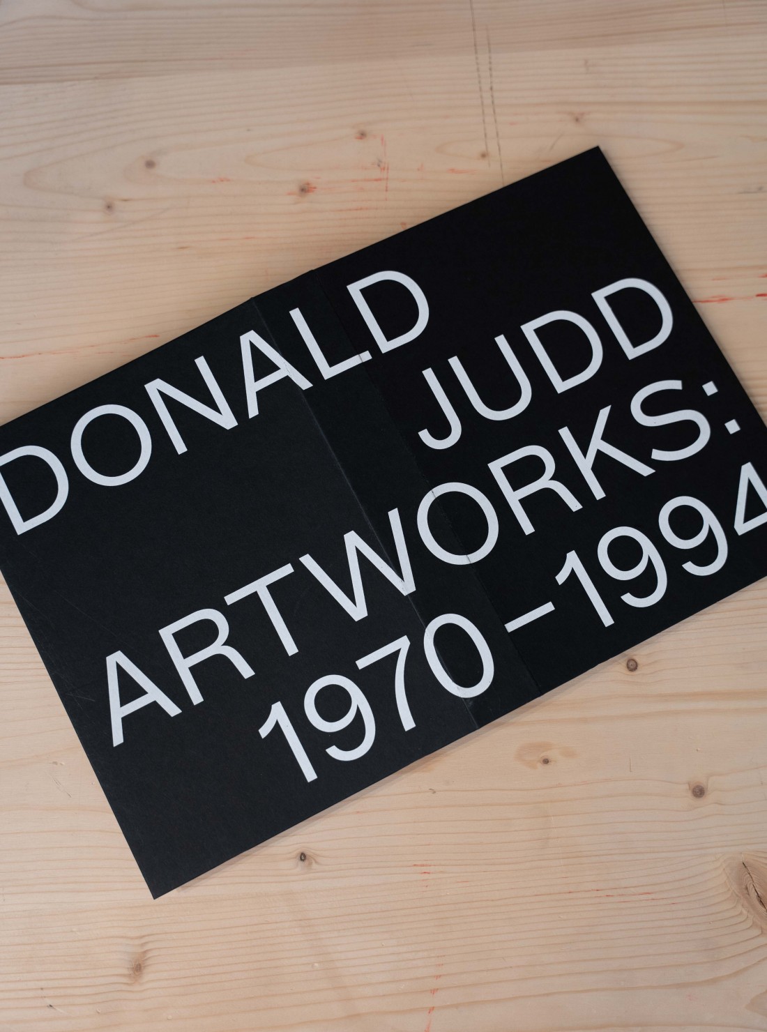 Donald Judd - Artworks 1970-19...