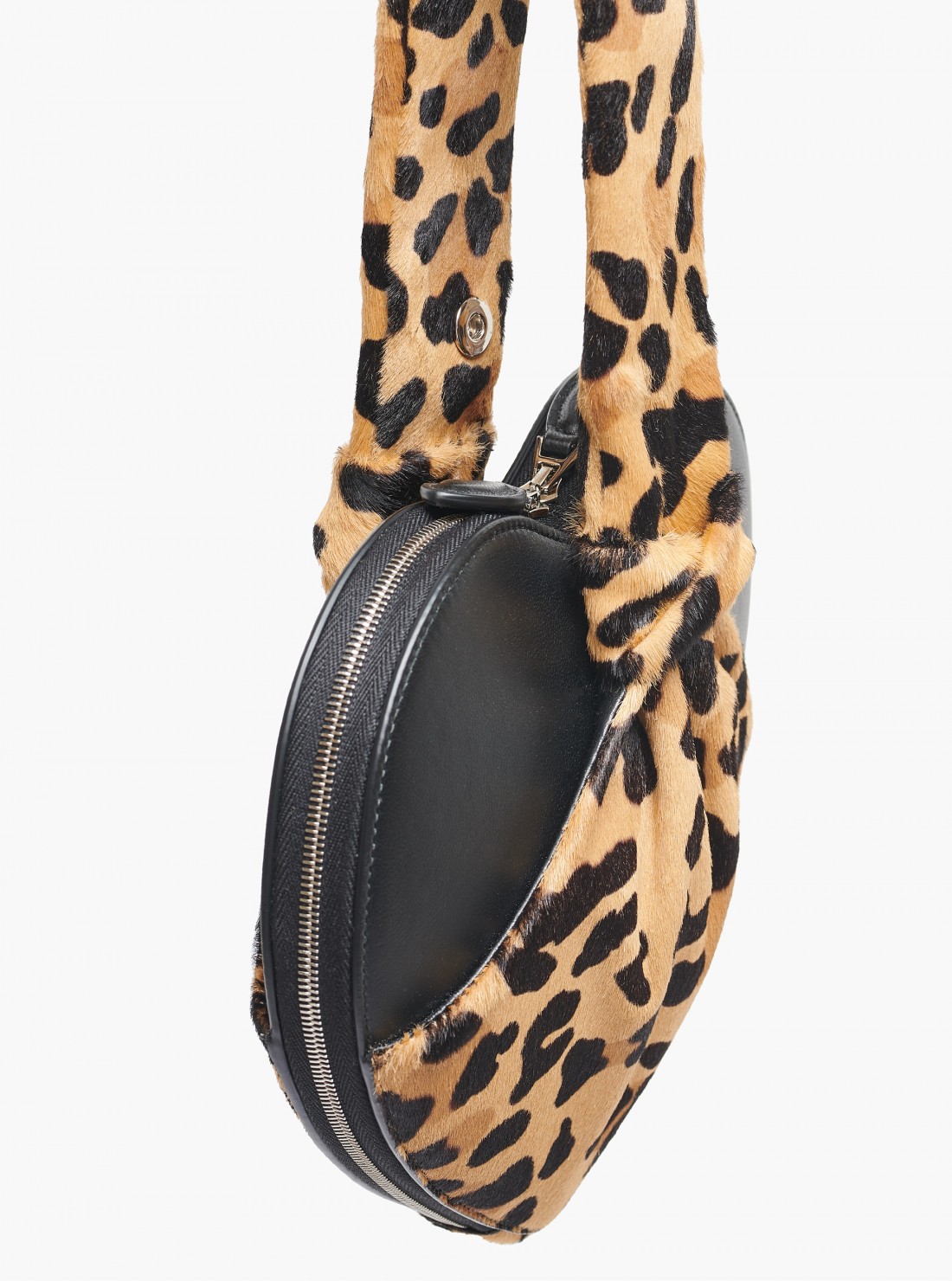 Alaïa, Le Cache Coeur leopard bracelet bag