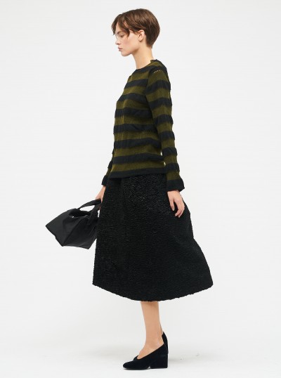 Faux fur skirt 2