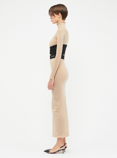 Knitted second skin dress 2
