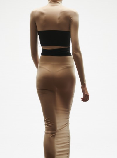 Knitted second skin dress 2