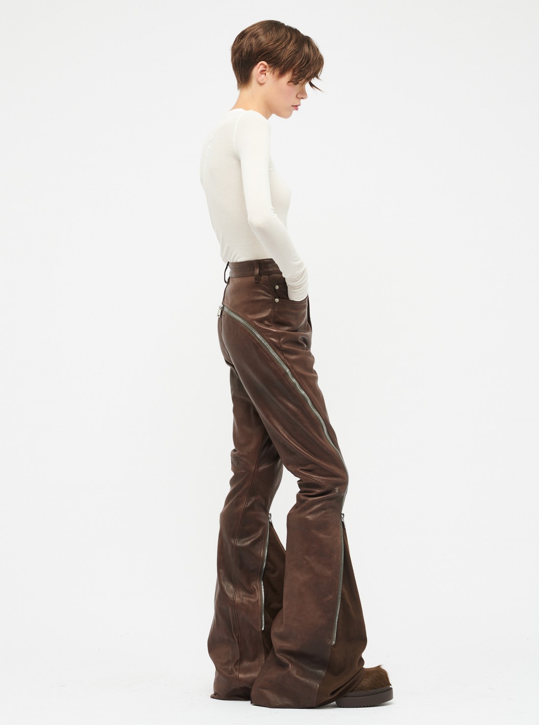 Bolan Banana Leather Pants