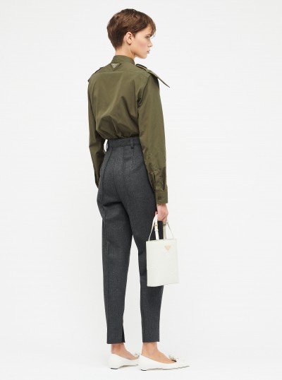 Pantalon en natté stretch 2