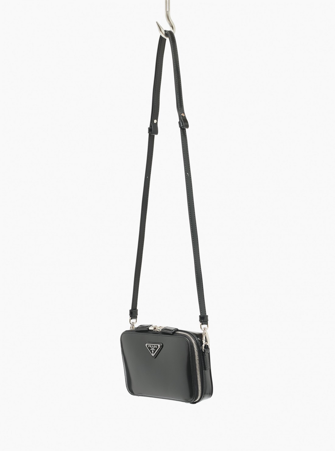 Prada Brique brushed leather bag