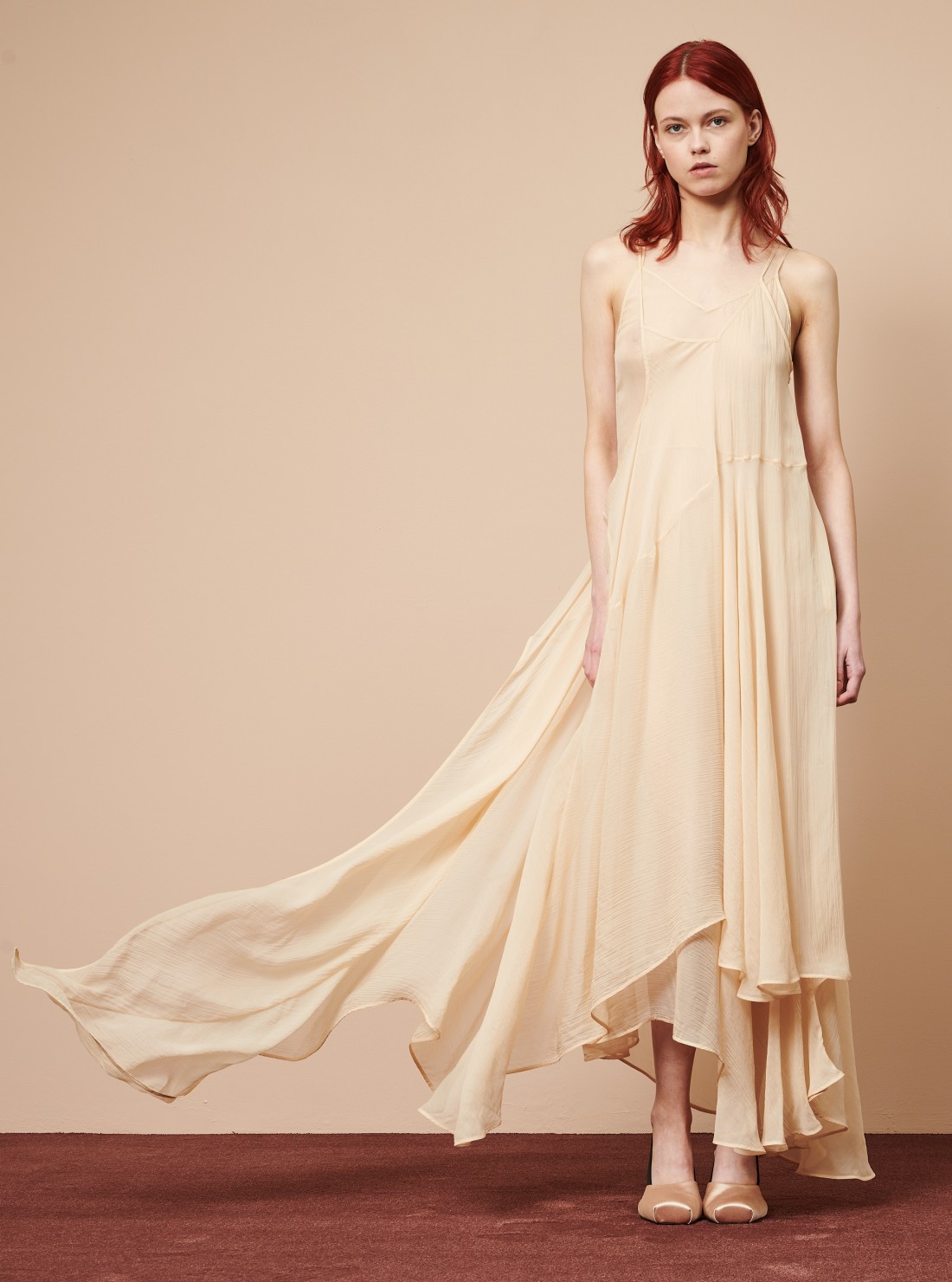 Pina double silk dress