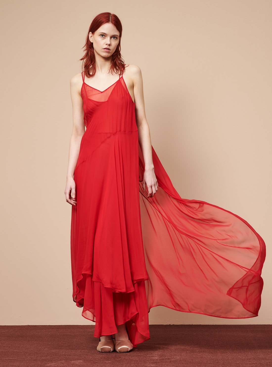 Pina double silk dress