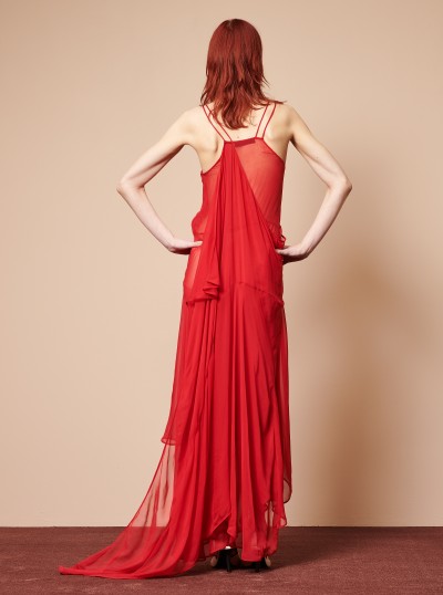 Robe pina double en soie 2