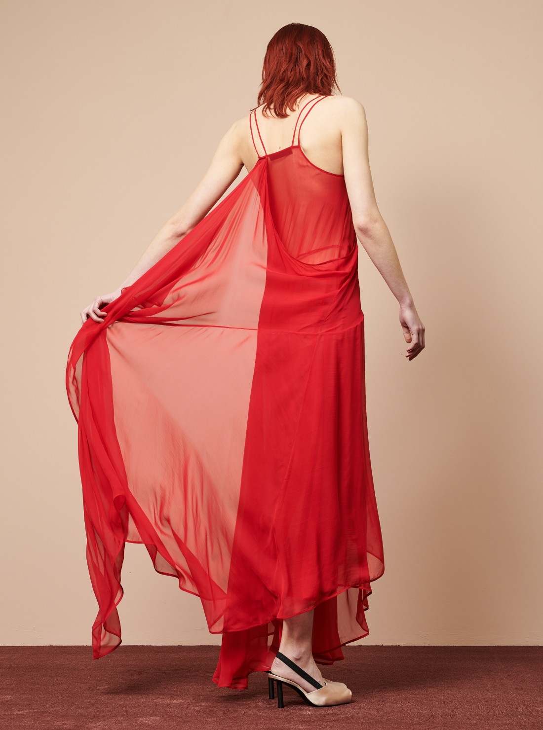 Pina double silk dress