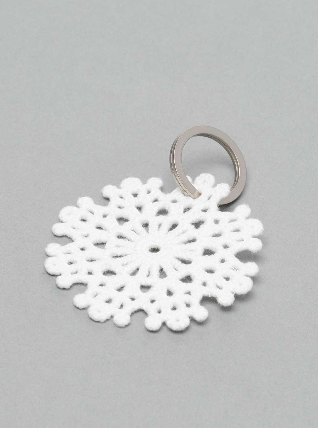 Snowflake Keyring