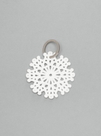 Snowflake Keyring