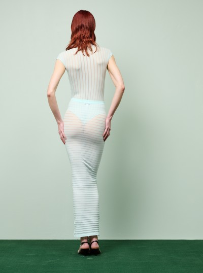 Stripped Skirt Sheer Sculpting 2