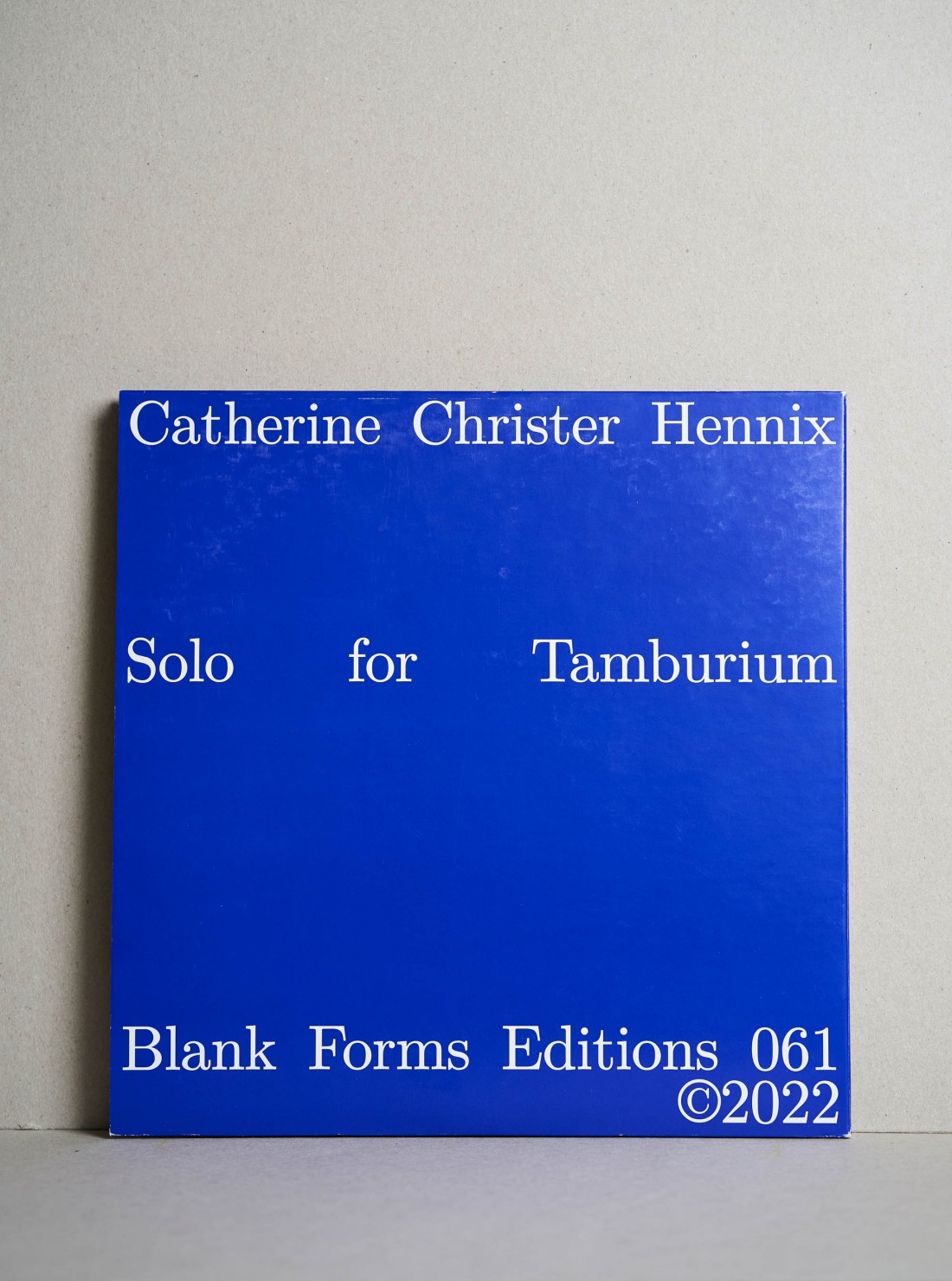 Catherine Christer Hennix / Solo For...