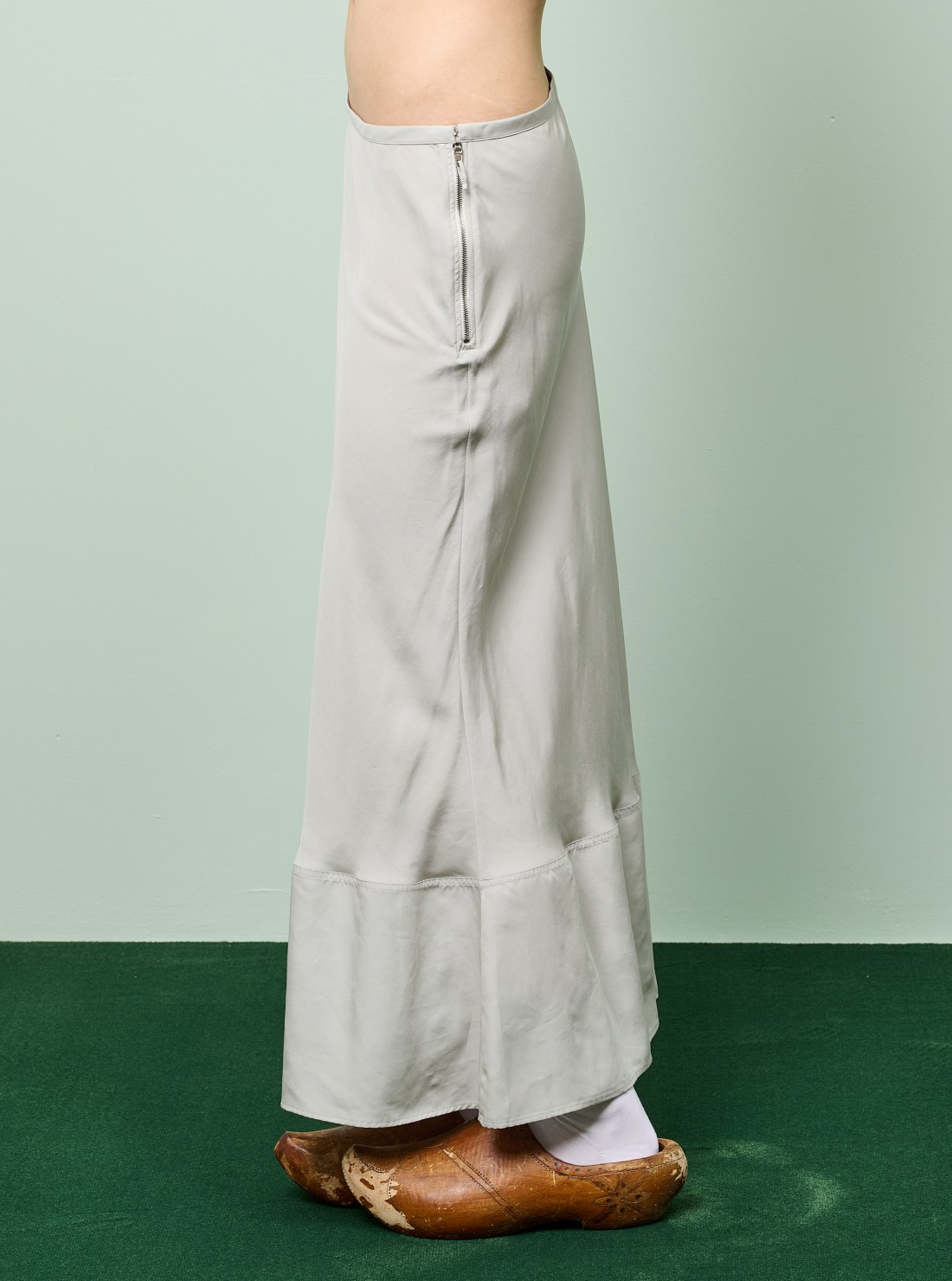 Bias Cut Long Skirt