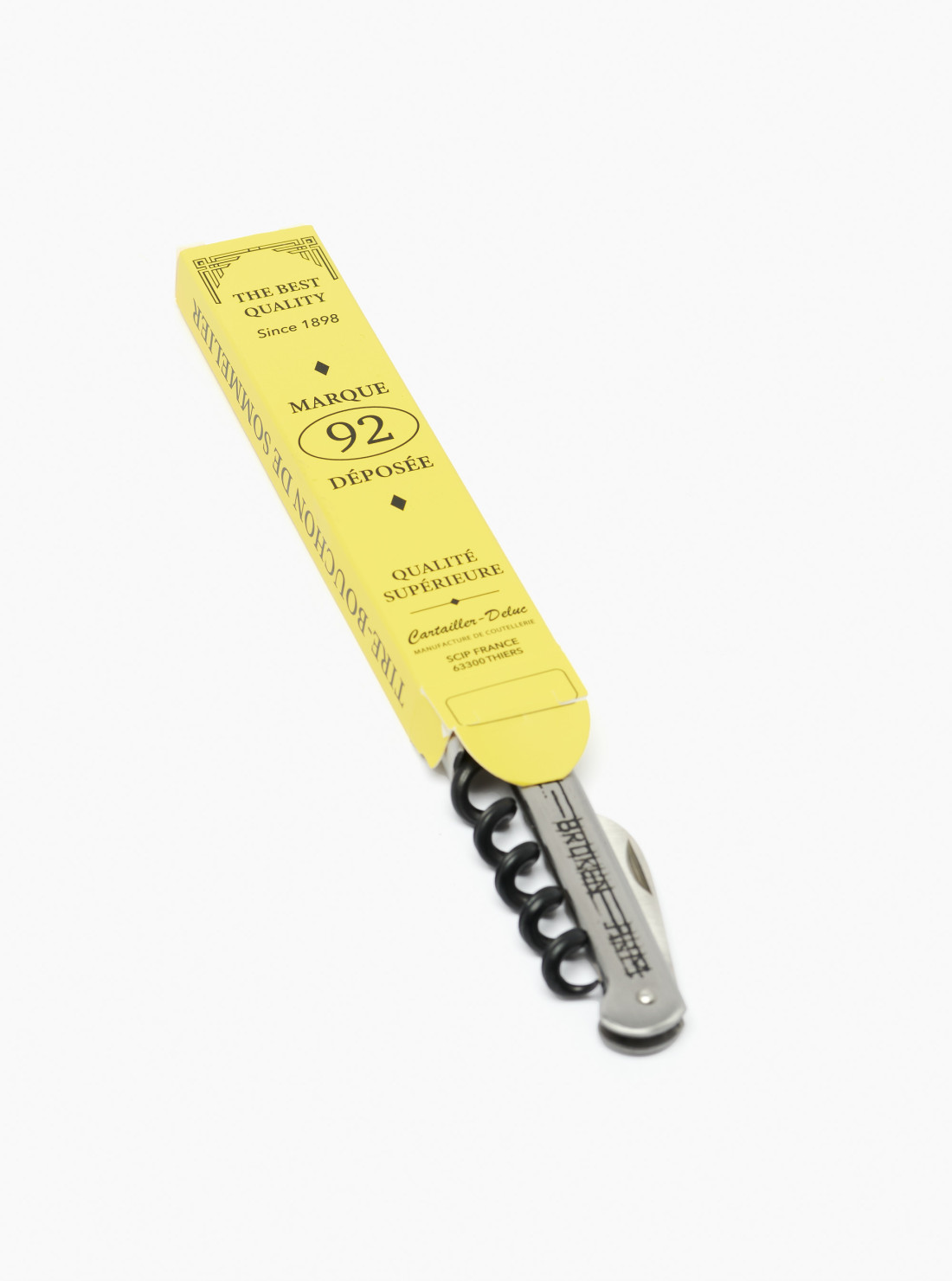 Sommelier corkscrew