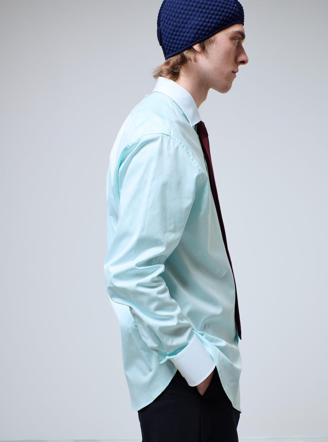 Shirt With Pearl Buttons