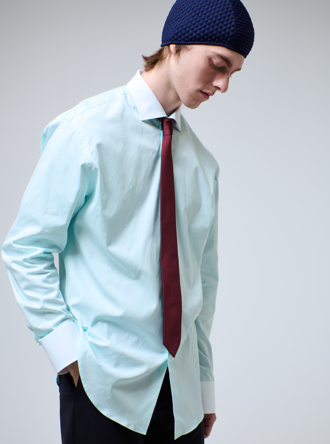 Shirt With Pearl Buttons