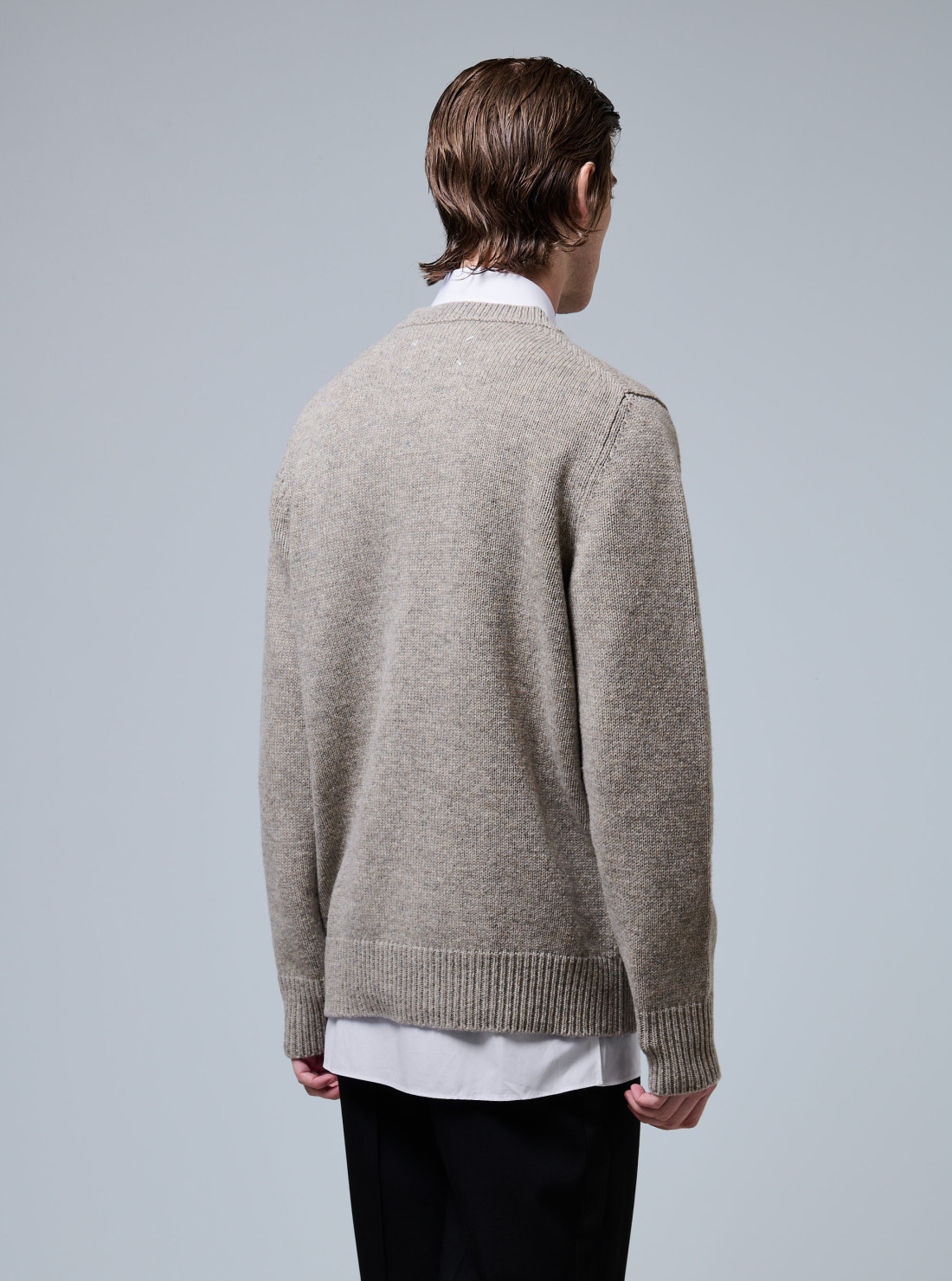 Pull en laine Shetland