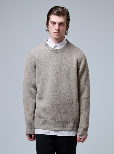 Pull en laine Shetland