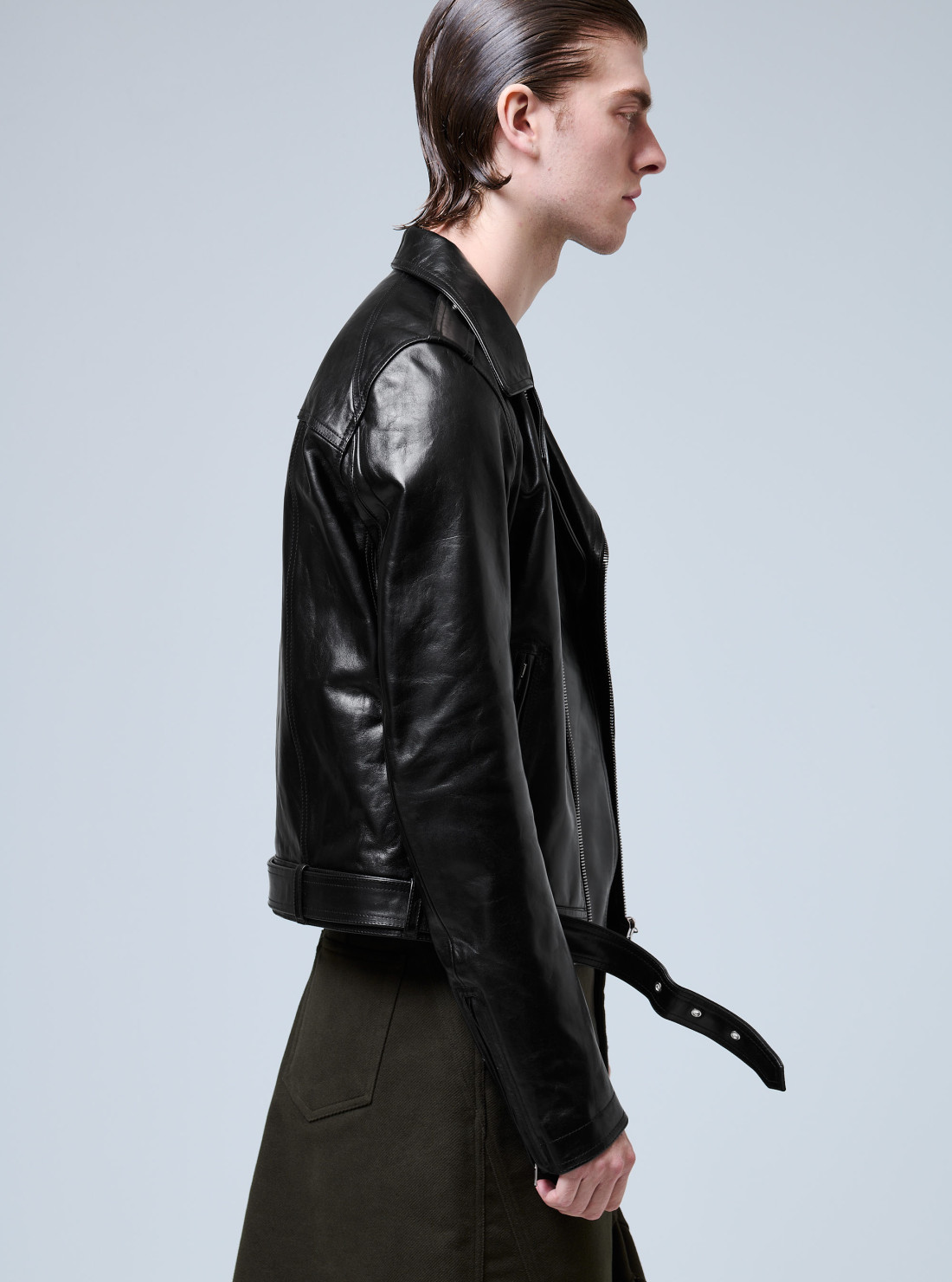 Veste en cuir Lukes